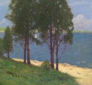 Charles Warren Eaton Connecticut Lake France oil painting artist